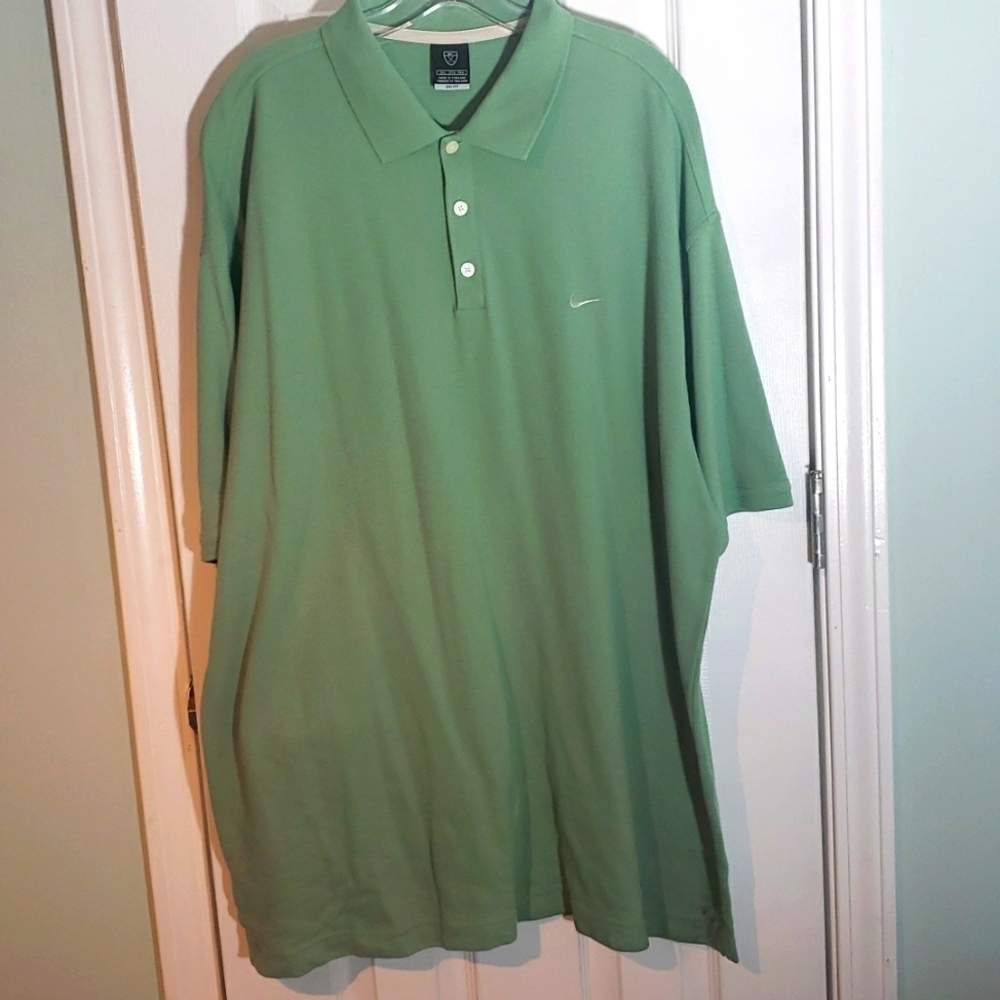 NIKE DRI-FIT GOLF POLO SIZE 3XL GREEN